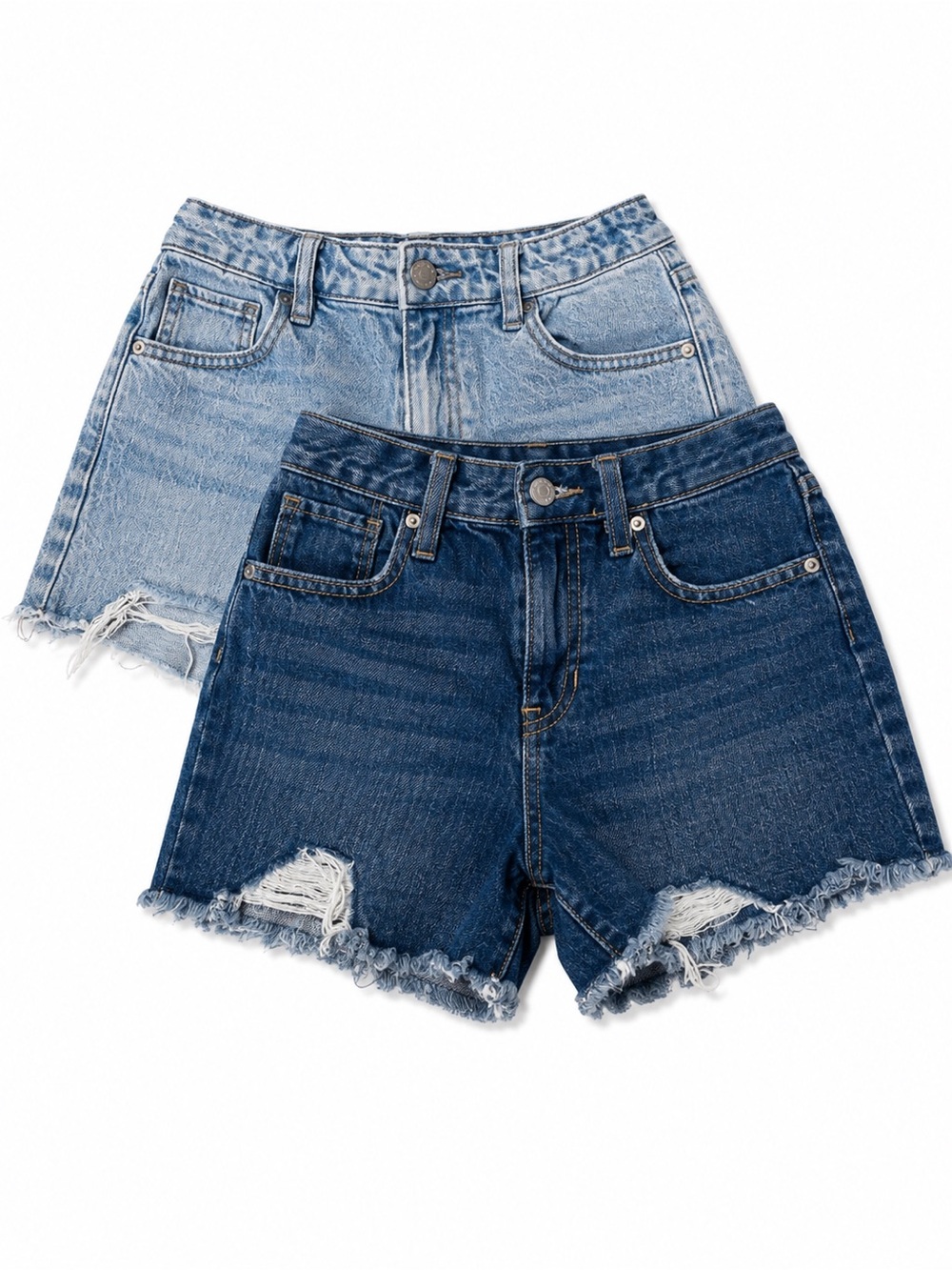 Girl’s size 10 Old Navy and Art Class denim shorts set of 2